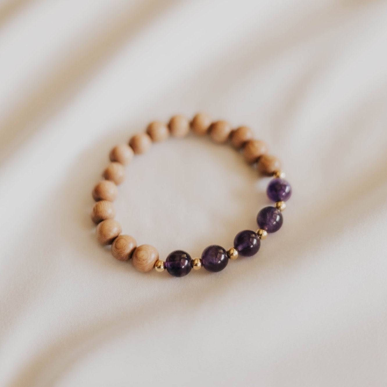 Amethyst Indie Bracelet - AMBEROSE JEWELRY