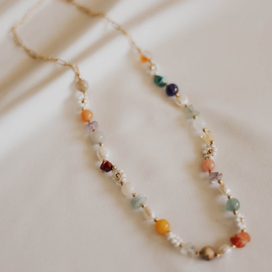 Eclectic Necklace - AMBEROSE JEWELRY